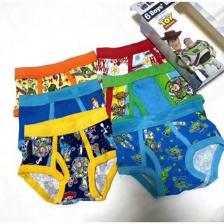 トイストーリー 男の子 ブリーフパンツ 2T/3T トイトレ 保育園 6枚(下着)