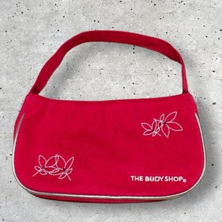 ザボディショップ(THE BODY SHOP)の新品❤️THE BODY SHOP ミニバッグ 刺繍付き(ハンドバッグ)