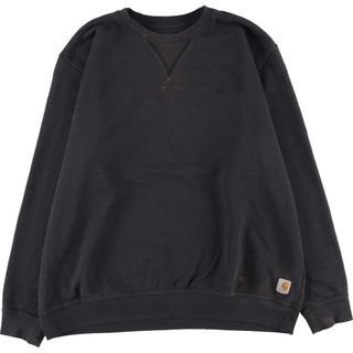 カーハート(carhartt)の古着 カーハート Carhartt ORIGINAL FIT ワンポイントロゴスウェットシャツ トレーナー メンズXL /eaa413800(スウェット)