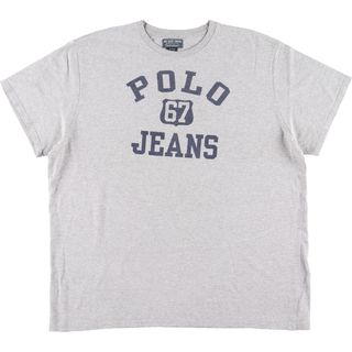 ラルフローレン(Ralph Lauren)の古着 ラルフローレン Ralph Lauren LAUREN JEANS COMPANY 半袖 ロゴTシャツ メンズXL /eaa431812(Tシャツ/カットソー(半袖/袖なし))