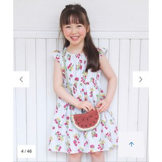 エニィファム(anyFAM)のエニィファム　新品　プリント サマー ワンピース(ワンピース)