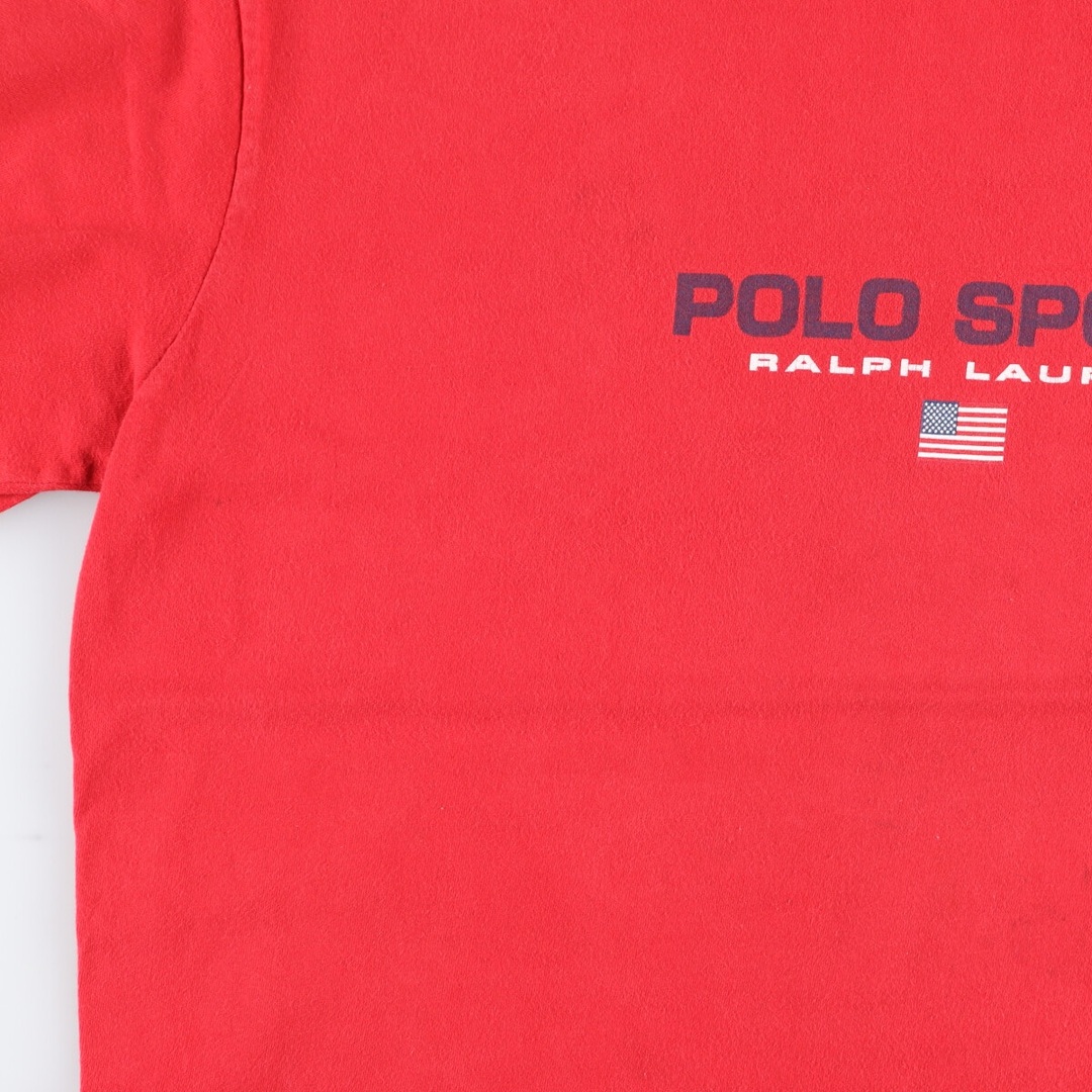 Ralph Lauren(ラルフローレン)の古着 ラルフローレン Ralph Lauren POLO SPORT ポロスポーツ 半袖 ロゴTシャツ メンズXL /eaa431826 メンズのトップス(Tシャツ/カットソー(半袖/袖なし))の商品写真