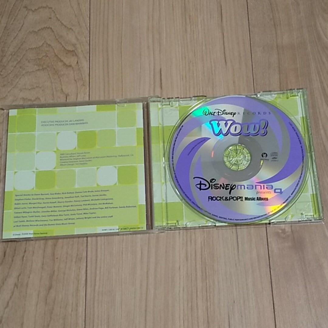 WOW!～ディズニーマニア CD 4枚セット エンタメ/ホビーのCD(ポップス/ロック(洋楽))の商品写真