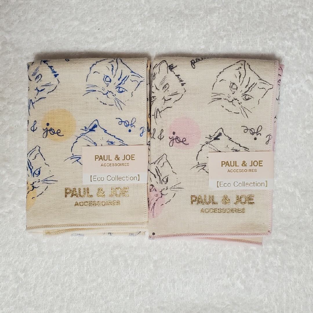 PAUL & JOE(ポールアンドジョー)のPAUL & JOE ハンカチ 未使用 レディースのファッション小物(ハンカチ)の商品写真