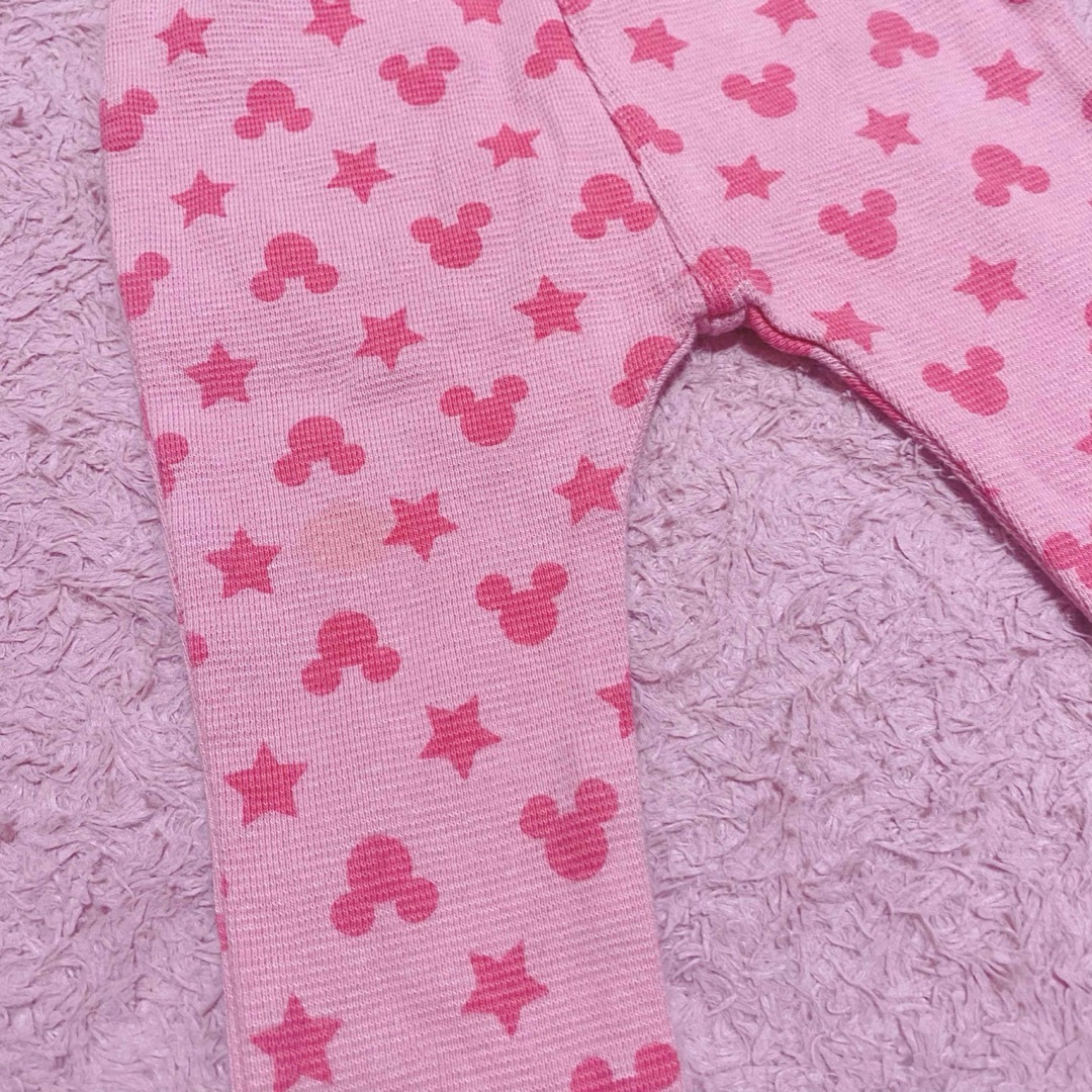 Disney(ディズニー)のミッキー ❤️ ズボン ストレッチ 70cm パンツ ディズニー キッズ/ベビー/マタニティのベビー服(~85cm)(パンツ)の商品写真