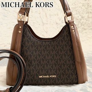 Michael Kors - 未使用級✨マイケルコース ショルダーバッグ 2way MK柄 