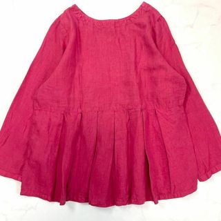 nest Robe - 2023SS ネストローブ nest Robe リネン Vネックフリル nest Robe - 2023SS ネストローブ nest Robe リネン Vネックフリル