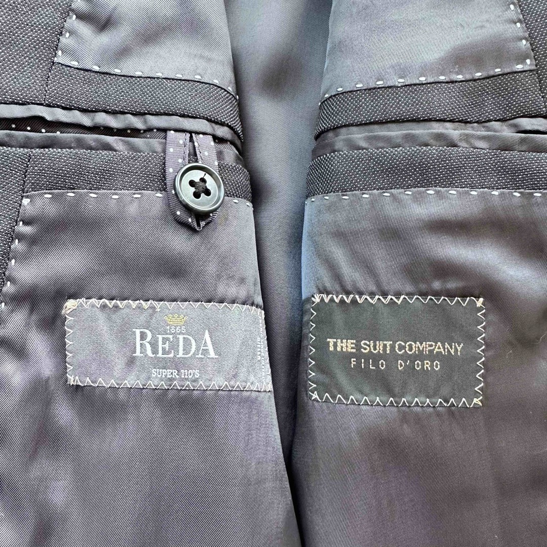 THE SUIT COMPANY(スーツカンパニー)のザスーツカンパニー 2Bセットアップスーツ ビジネススーツ REDA グレー L メンズのスーツ(セットアップ)の商品写真
