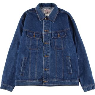 ラングラー(Wrangler)の古着 ラングラー Wrangler RUGGED WEAR デニムジャケット Gジャン メンズL /eaa440112(Gジャン/デニムジャケット)