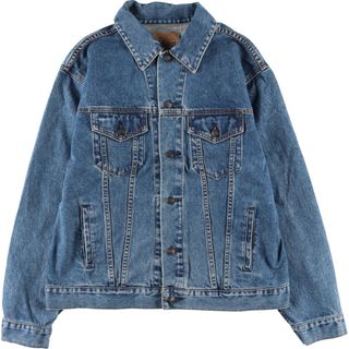 ギャップ(GAP)の古着 ギャップ GAP GAP BLUE JEANS デニムジャケット Gジャン メンズL /eaa440118(Gジャン/デニムジャケット)