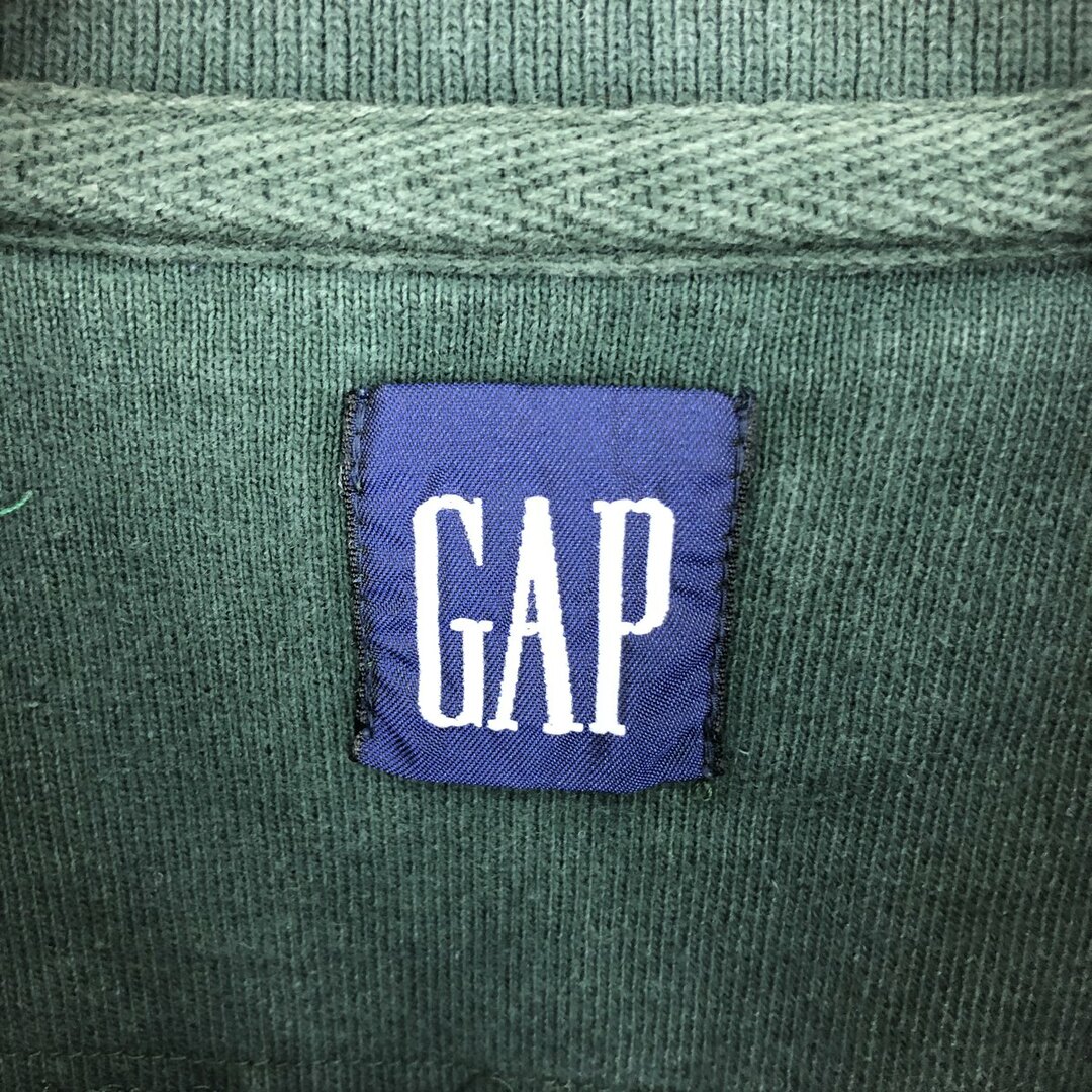 GAP(ギャップ)の古着 90年代 ギャップ GAP オールドギャップ 長袖 ポロシャツ メンズXL ヴィンテージ /eaa431418 メンズのトップス(ポロシャツ)の商品写真