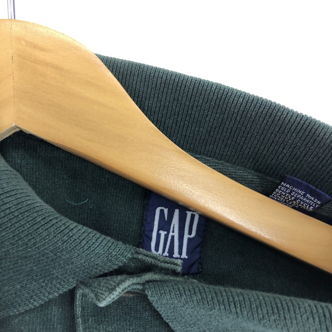 GAP(ギャップ)の古着 90年代 ギャップ GAP オールドギャップ 長袖 ポロシャツ メンズXL ヴィンテージ /eaa431418 メンズのトップス(ポロシャツ)の商品写真