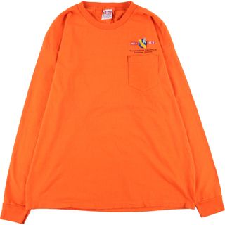 古着 90年代 BAYSIDE ロングTシャツ ロンT USA製 メンズXXL ヴィンテージ /eaa433138(Tシャツ/カットソー(半袖/袖なし))