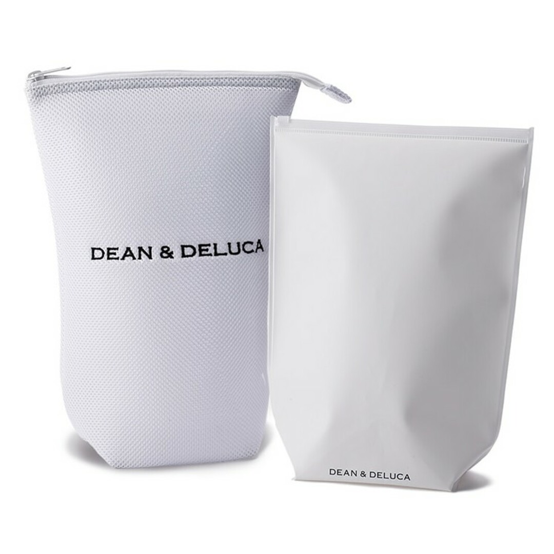DEAN & DELUCA(ディーンアンドデルーカ)のDEAN&DELUCA バッグインバッグ 白 未使用 レディースのバッグ(その他)の商品写真