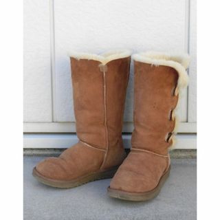 UGG AUSTRALIA - UGG　アグ　ムートンブーツ　24cm　ベイリーボタン　1873　ブラウン