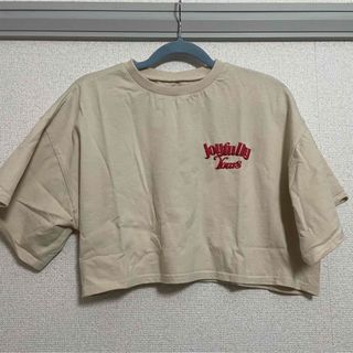 ジュエティ(jouetie)のjouetie ジュエティ フラワークロップド Tシャツ M ショート丈(Tシャツ(半袖/袖なし))