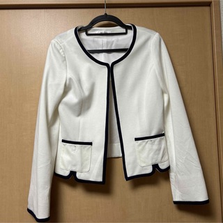 OFUON - オフオン　レディースジャケット 　ホワイト　38サイズ