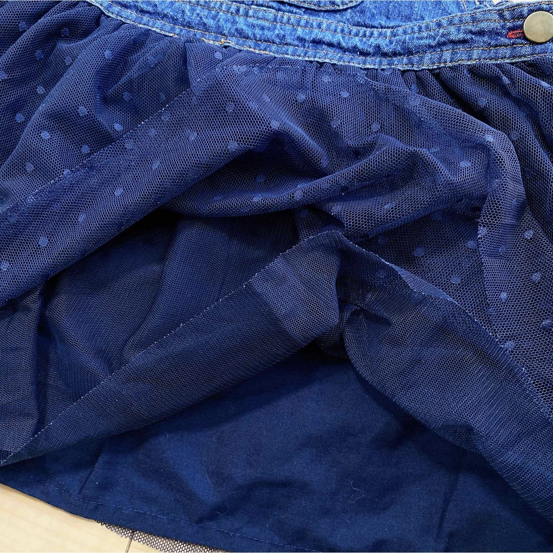 ジャンパースカート　100 タキヒヨー キッズ/ベビー/マタニティのキッズ服女の子用(90cm~)(スカート)の商品写真