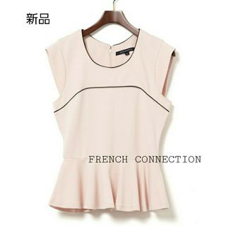 フレンチコネクション(FRENCH CONNECTION)の新品 ストレッチトップス(カットソー(半袖/袖なし))