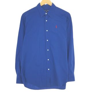 ラルフローレン(Ralph Lauren)の古着 90年代 ラルフローレン Ralph Lauren POLO SPORT ポロスポーツ 長袖 コットンシャツ メンズS ヴィンテージ /eaa444714(シャツ)