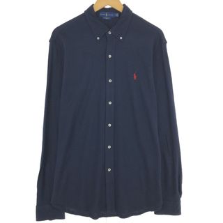 ラルフローレン(Ralph Lauren)の古着 ラルフローレン Ralph Lauren 長袖 ボタンダウンシャツ メンズL /eaa444715(シャツ)