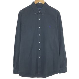 ラルフローレン(Ralph Lauren)の古着 ラルフローレン Ralph Lauren 長袖 ボタンダウンシャツ メンズXL /eaa444717(シャツ)