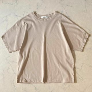 エブール(ebure)の美品♪エブール 半袖Tシャツ ベージュ サイズ38 gs3(Tシャツ(半袖/袖なし))