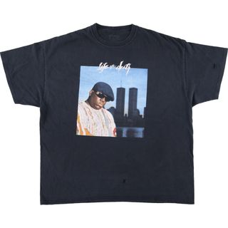 古着 THE NOTORIUS B.I.G. ノートリアスビッグ ラップTシャツ ラップT メンズXXL /eaa430350(Tシャツ/カットソー(半袖/袖なし))