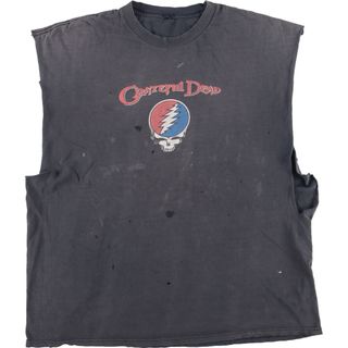 古着 90年代 GRATEFUL DEAD グレイトフルデッド カットオフ バンドTシャツ バンT メンズXL ヴィンテージ /eaa432750(Tシャツ/カットソー(半袖/袖なし))