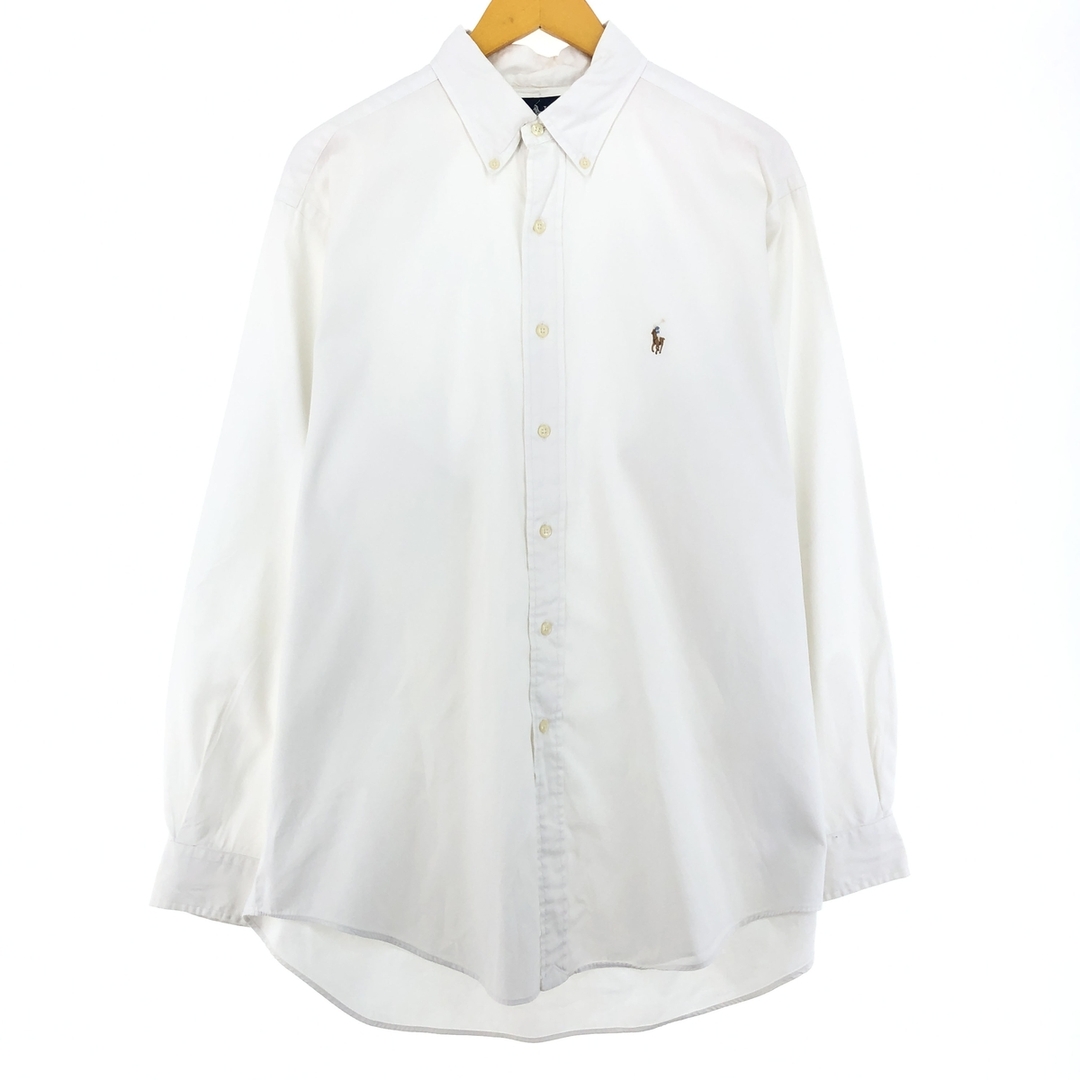 Ralph Lauren(ラルフローレン)の古着 ラルフローレン Ralph Lauren YARMOUTH 長袖 ボタンダウンシャツ メンズL /eaa444721 メンズのトップス(シャツ)の商品写真