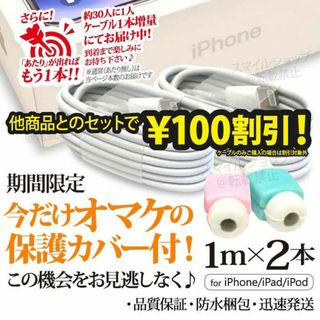 iPhone - iPhone USB充電器ライトニングケーブル タイプA Apple純正品質