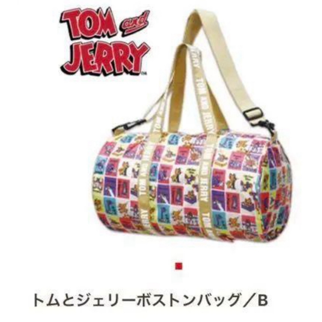 トムとジェリー　ボストンバッグ レディースのバッグ(ボストンバッグ)の商品写真