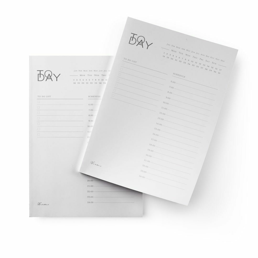 【色: TODAY】DAILY PLANNER TODAY スケジュール帳 To その他のその他(その他)の商品写真