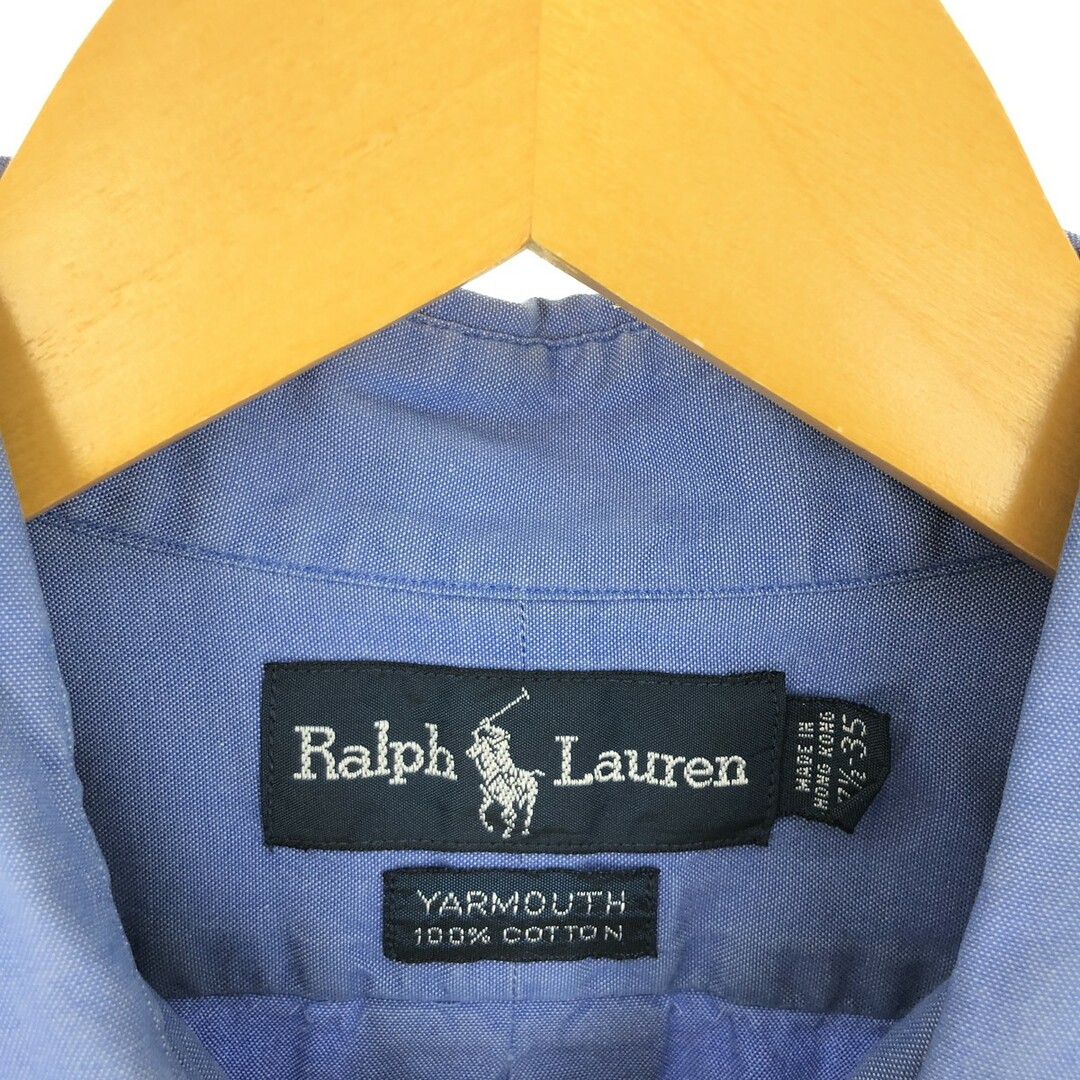 Ralph Lauren(ラルフローレン)の古着 ラルフローレン Ralph Lauren YARMOUTH 長袖 ボタンダウンシャツ メンズXL /eaa444707 メンズのトップス(シャツ)の商品写真