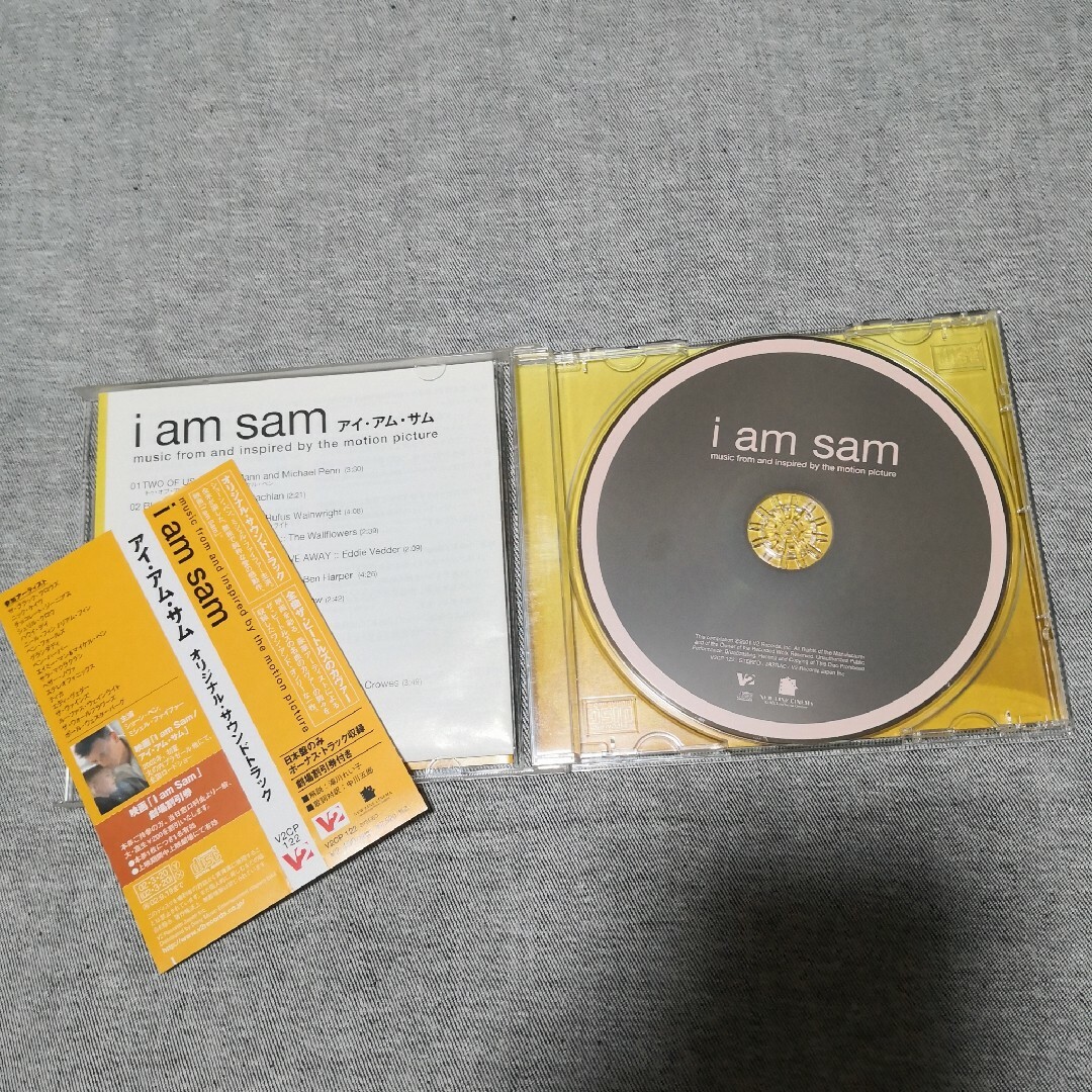 「アイ・アム・サム」オリジナル・サウンドトラック 国内盤 i am sam エンタメ/ホビーのCD(映画音楽)の商品写真