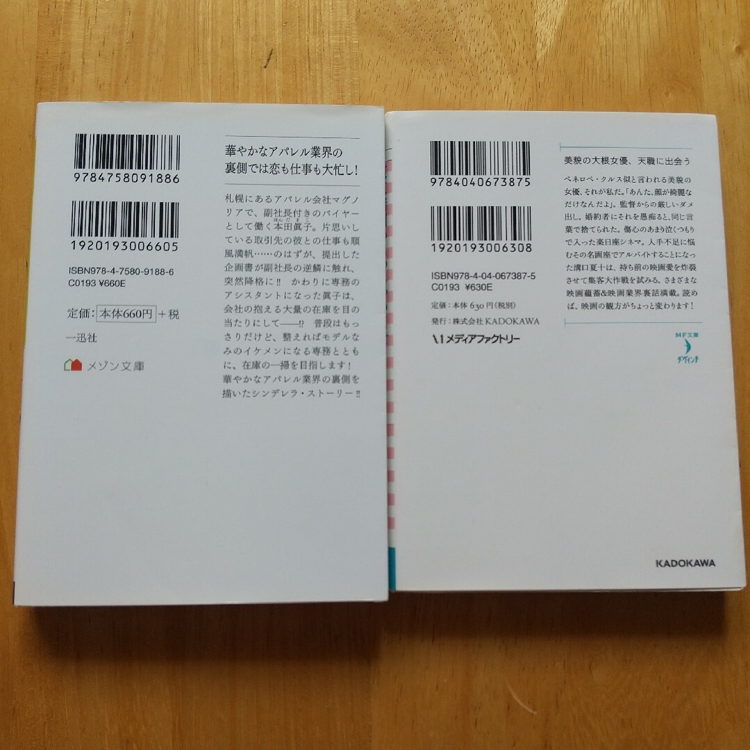 2冊セット 東京暗闇いらっしゃいませ、札幌小雪のファッション事情 エンタメ/ホビーの本(文学/小説)の商品写真