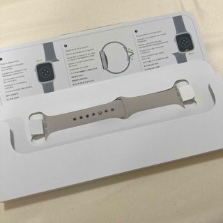 アップルウォッチ(Apple Watch)の【純正・新品未使用】41mmケース用スターライトスポーツバンド - S/M(その他)