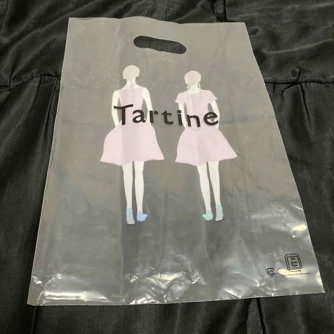 tartineビニール袋 レディースのバッグ(ショップ袋)の商品写真