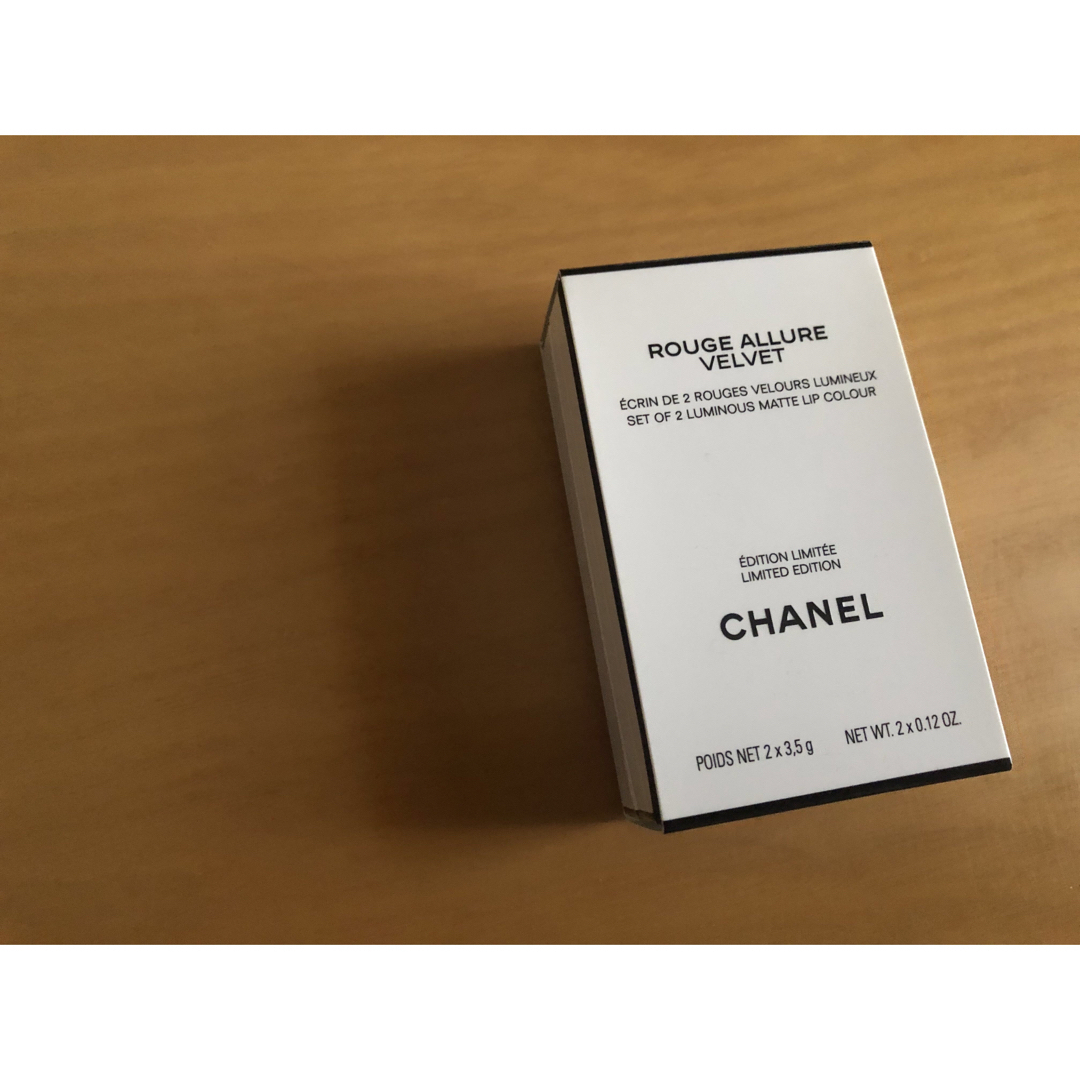 CHANEL(シャネル)のシャネル　ルージュアリュールヴェルヴェットニュイブランシュ セット コスメ/美容のベースメイク/化粧品(口紅)の商品写真