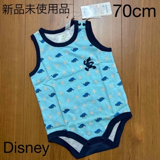 ディズニー(Disney)の赤ちゃん　ベビー　子供服　新品　未使用品　ロンパース　ドナルドダック　70cm(ロンパース)