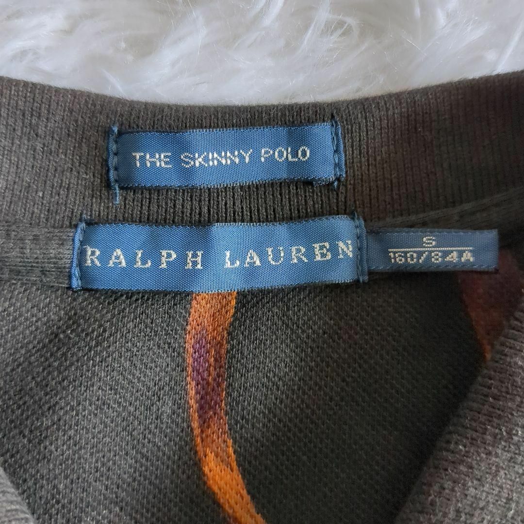 Ralph Lauren(ラルフローレン)のラルフローレン ポロシャツ 総柄 ハーネス 馬具 ポニー刺繍 S 黒 レディースのトップス(ポロシャツ)の商品写真