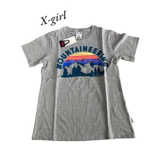 新品タグ付き✩.*˚エックスガール X-girl MOUNTAIN Tシャツ