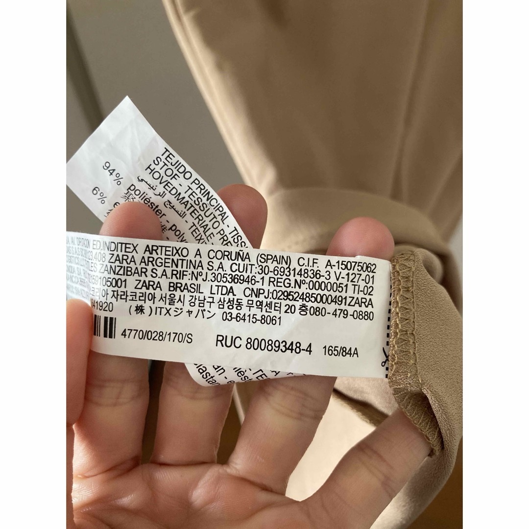 ZARA - ZARA ウエスト切替ロングワンピース ノースリーブの通販 ZARA - ZARA ウエスト切替ロングワンピース ノースリーブの通販