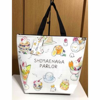 シマエナガ×スウィーツ　エコバッグ  保冷保温バッグ　保冷バッグ　クーラーバッグ(エコバッグ)