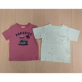 ダディオーダディー(daddy oh daddy)の【古着】 100　ダディオダディ　グローバルワーク　Tシャツ(Tシャツ/カットソー)