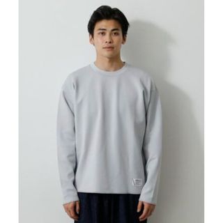 アズールバイマウジー(AZUL by moussy)のCARDBOARD NEEDLE PULLING TOPS(Tシャツ/カットソー(七分/長袖))