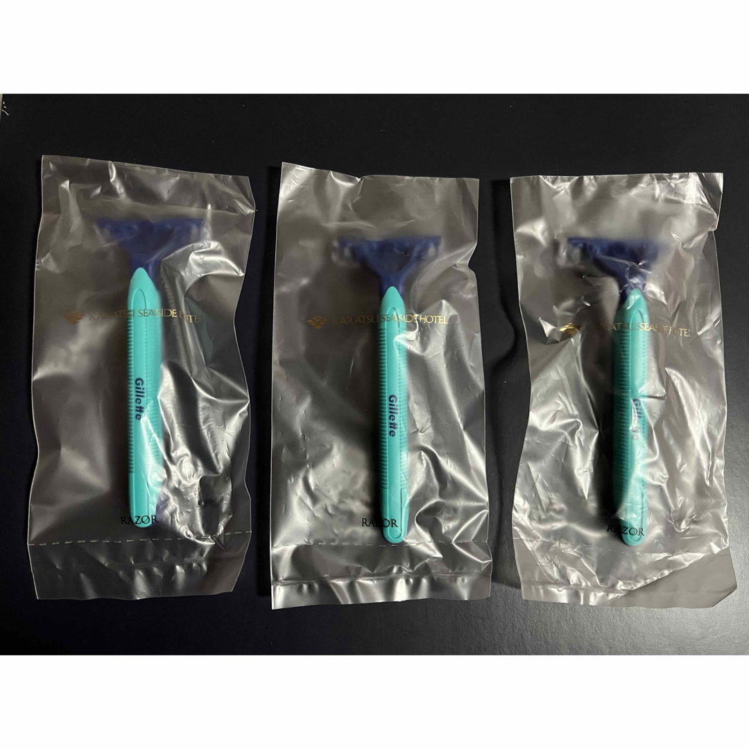 カミソリ 剃刀 RAZOR 唐津シーサイドホテル アメニティ コスメ/美容のシェービング(カミソリ)の商品写真