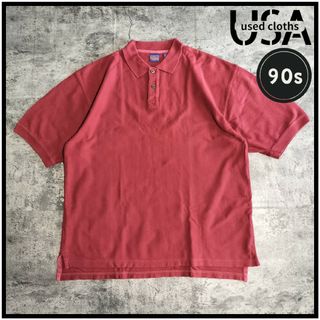 ペンドルトン(PENDLETON)の【C137】ペンドルトン 90s 半袖ポロシャツ ビンテージ レトロ ゆるだぼ(ポロシャツ)