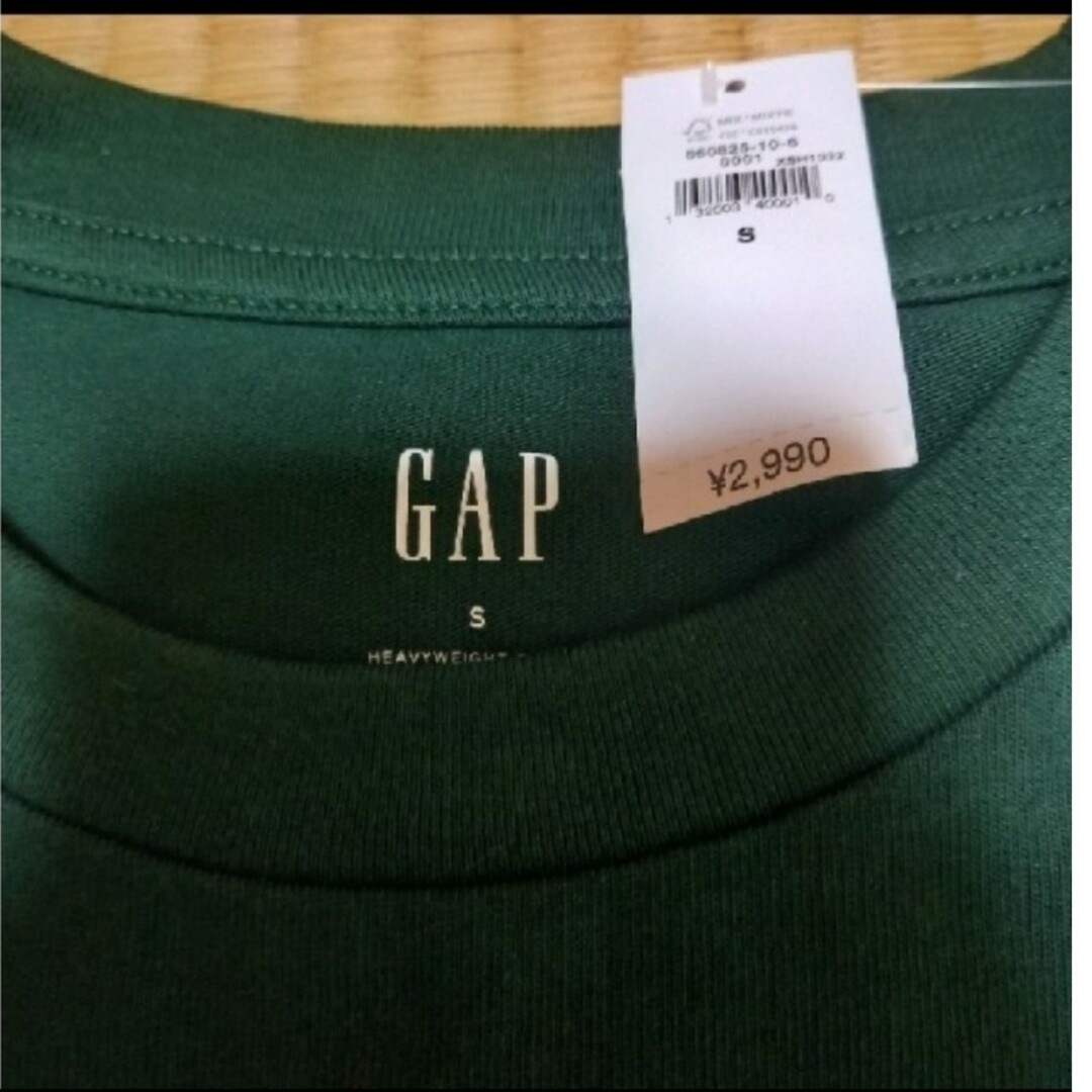 GAP(ギャップ)のGAP　グリーン メンズのトップス(Tシャツ/カットソー(七分/長袖))の商品写真