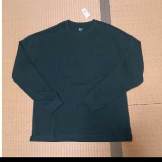 ギャップ(GAP)のGAP　グリーン(Tシャツ/カットソー(七分/長袖))